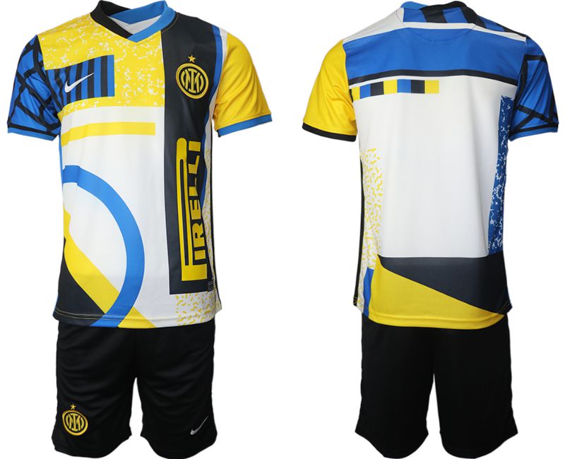 Men 2020-2021 Club Inter Milan Third away black blank Nike Soccer Jersey->customized soccer jersey->Custom Jersey